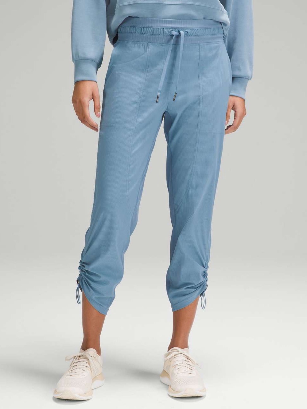 Lululemon Blue Dance Studio Mid-Rise Cropped Pant